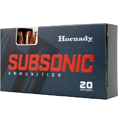 HORNADY 7.62x39 255 GR SUB-X 20 PK