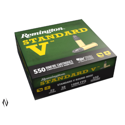 REMINGTON 22LR 38GR STANDARD V 550PK 1180FPS