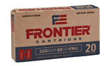 Hornady Frontier 223 Rem 55 grain HP Ammo 20pk