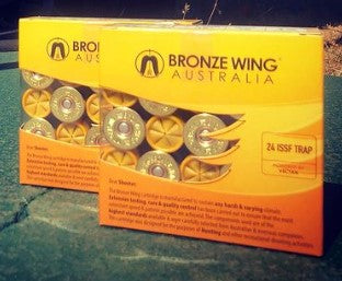Bronzewing Terminator ISSF Trap 24gm 1400fps #7.5 - Slab Price $149.95
