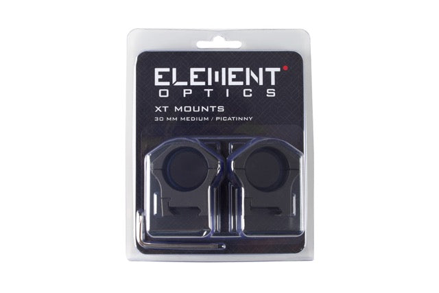 Element Optics XT Mounts - 30mm Low Picatinny