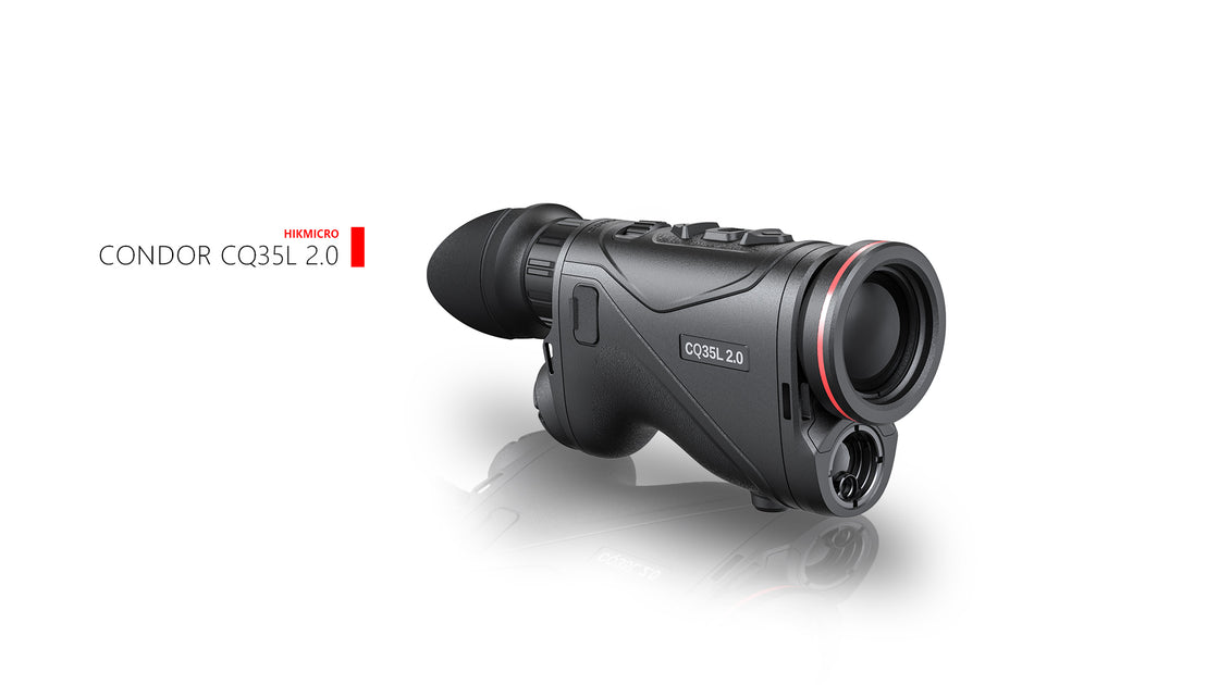 CQ35L SAVE $1100 NOW $2999 - REMOTE MOUNT SPECIAL Condor 35mm LRF Thermal Imager 640x512 12mic <20mk Monocular