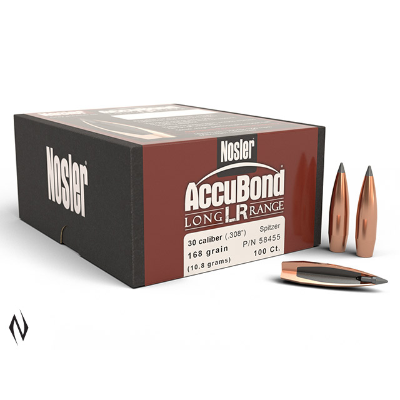 NOSLER 308 168GR SP ACCUBOND LR 100PK