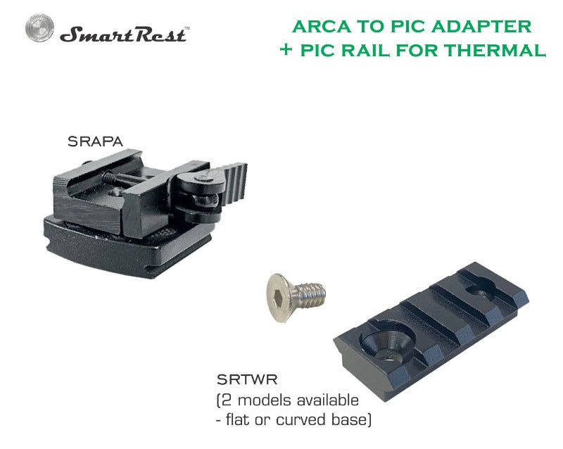 SmartRest Arca to Pic Adapter KIT Includes Pic Rail