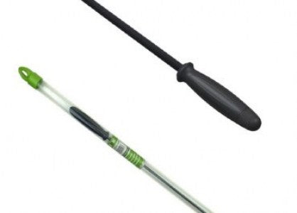 TAYLOR 1 PIECE 9" PISTOL CARBON FIBER ROD 22-38 Cal 6192-5-9