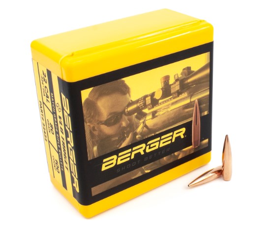 Berger 22 cal 80 gr VLD Target 100pk