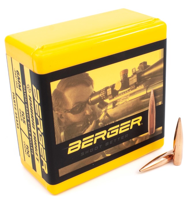 Berger 6mm 105 gr Hybrid Target 100pk