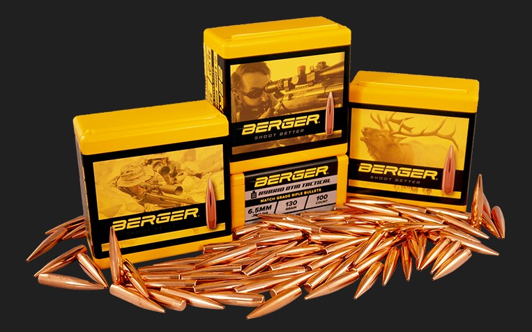 Berger 6.5mm 140 gr VLD target 500pk