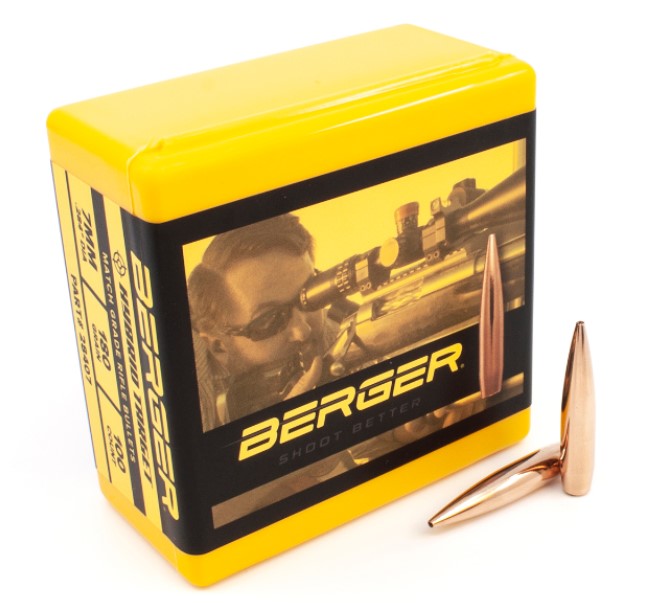 Berger 7mm 180 gr Hybrid Target 100pk