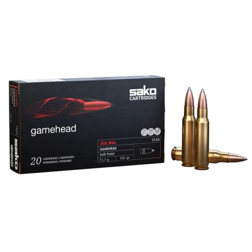 Sako 308 Win 180gr Gamehead 20pk