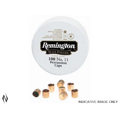 REMINGTON PERCUSSION CAPS #11 100PK