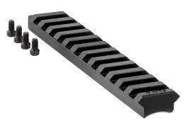 RUGER PRECISION RIMFIRE 0 MOA PICATINNY RAIL WITH SCREWS