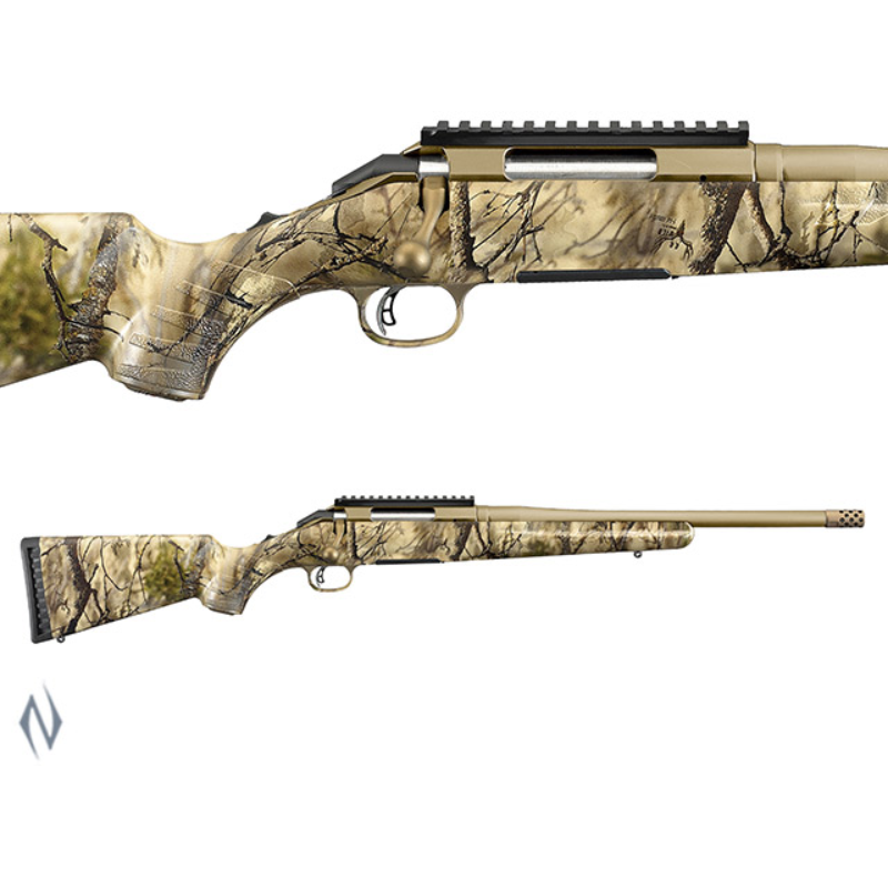 RUGER AMERICAN GO WILD CAMO COMPACT 243 WIN 4 SHOT