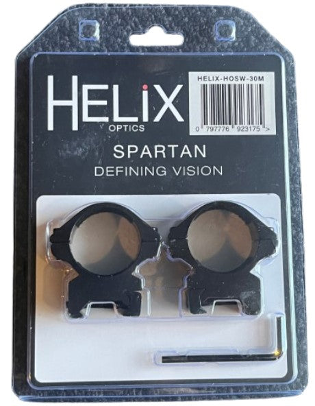 HELIX OPTICS WEAVER ALUMINIUM RINGS 30MM MEDIUM