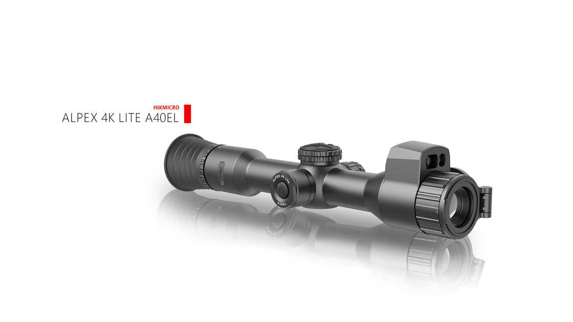HIKMICRO ALPEX 4K Lite A40EL  40mm 1920x1080 Night Vision Scope with LRF RRP $1199