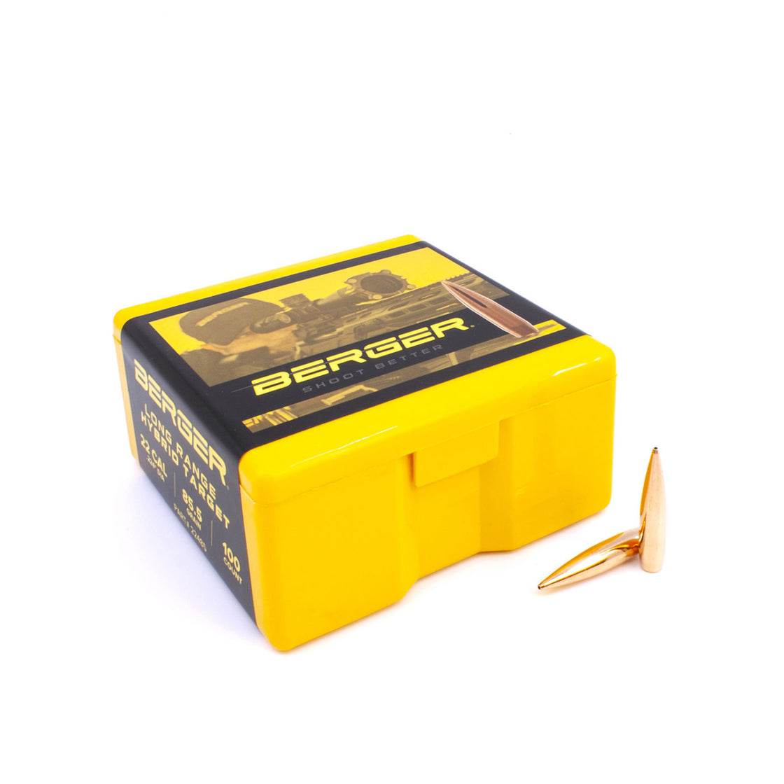 Berger 22 cal 85.5 gr LR Hybrid Target 100PK