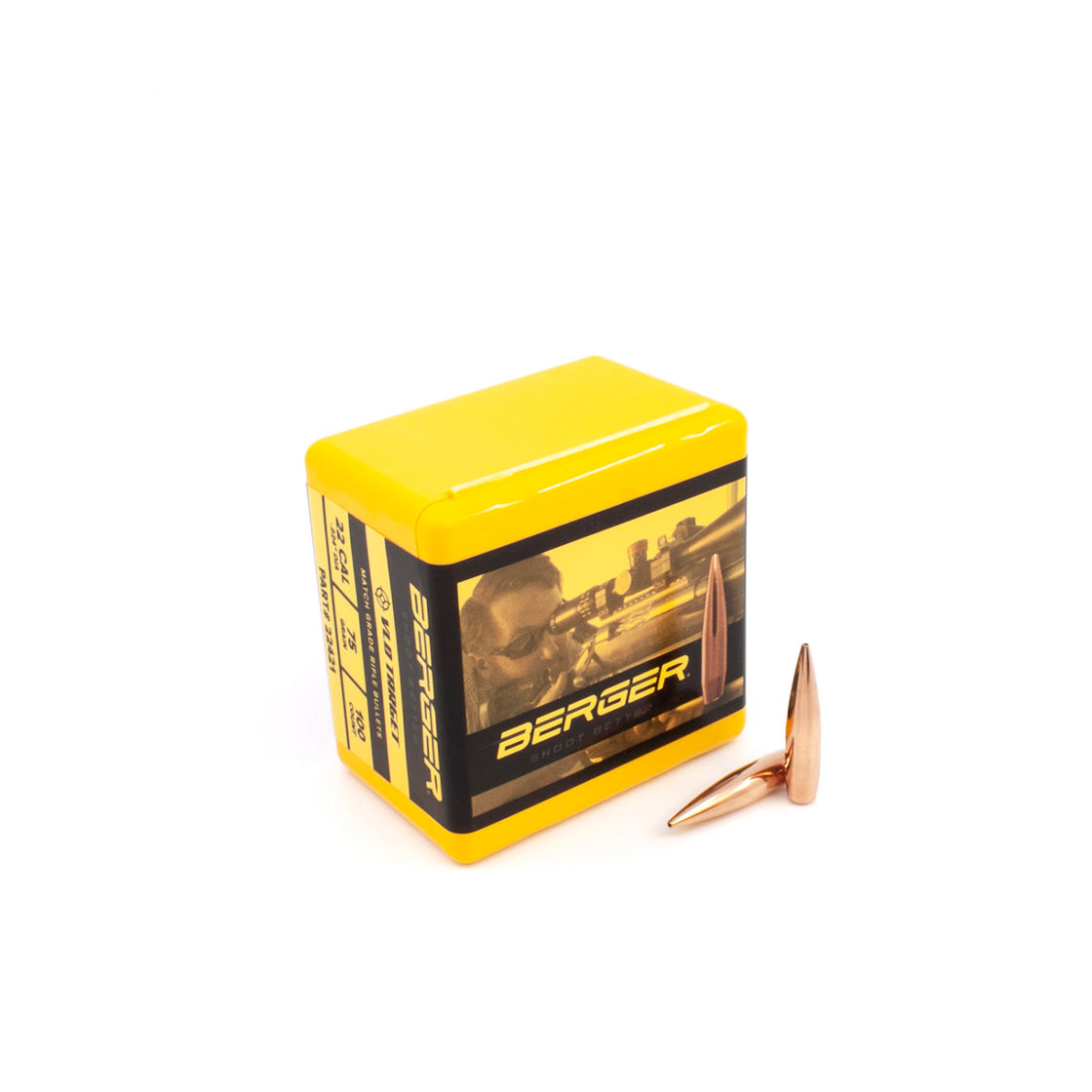 Berger 22 cal 75 gr VLD Target 100PK