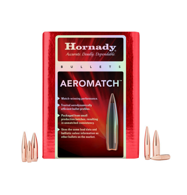 HORNADYAEROMATCH 6MM .243 105 GR HHB 1-8" 500pk