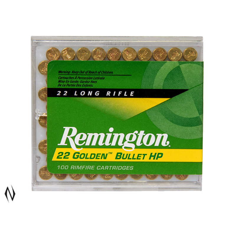 REMINGTON 22LR 36GR HV HP GOLDEN BULLET 100 PK 1280FPS