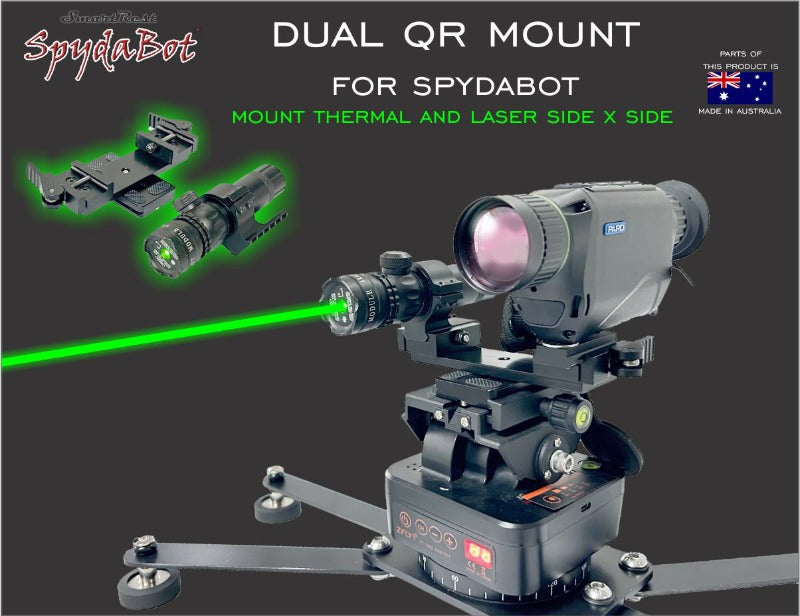 SpydaBot Dual Mount Side x Side for Thermals and Accessories