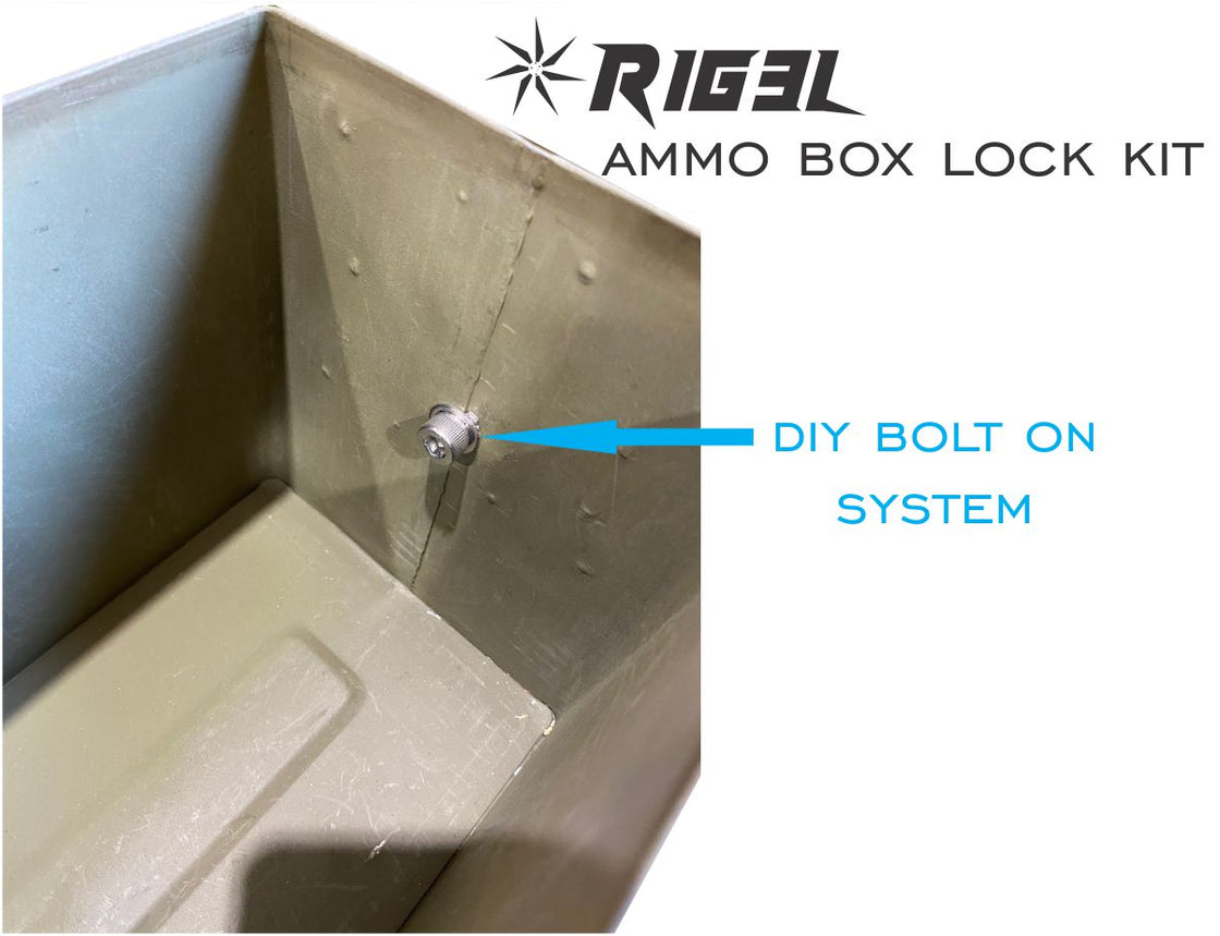 Lock Kit for Ammo Box - RIG3L D.I.Y (Ammo box not included)