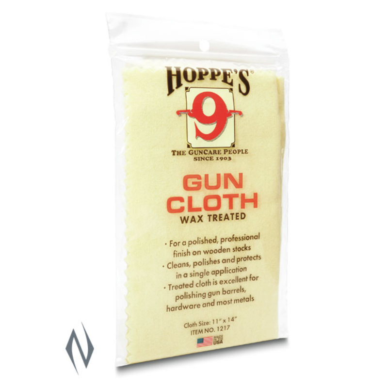 HOPPES GUN CLOTH WAX TREATED