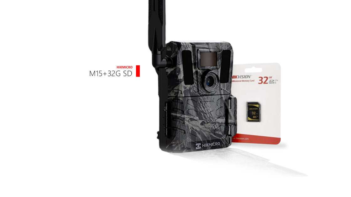 HIKMICRO M15 10MP 1080P  IR 940nm 4G Trail Camera + 32GB Class 10 SD Card RRP $349.99