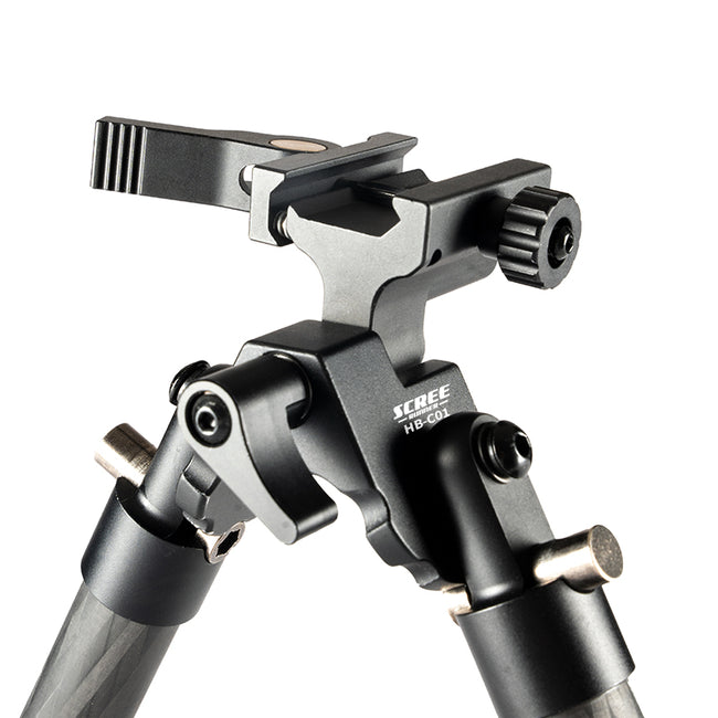 Scree Runner HO-BPC01 Carbon Fibre Bipod - Max H 260mm Min H 190mm Load Weight 10kg Total Weight 320g RRP $169.99