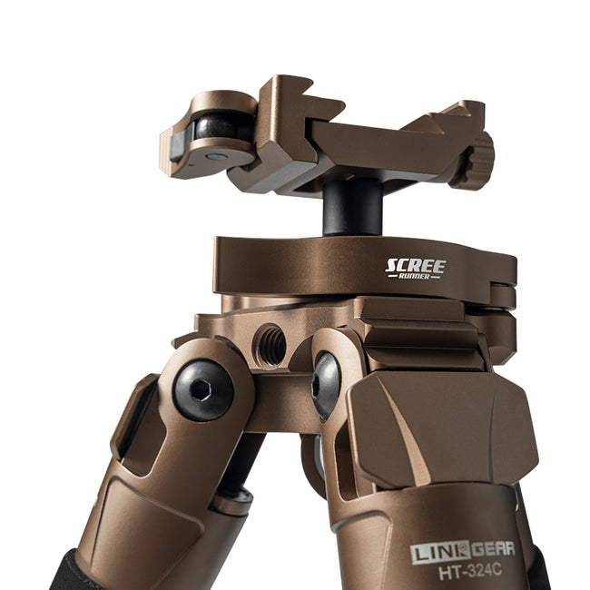 Scree Runner HO-TPC32 Carbon Fibre Tripod - Max H 1630mm Min H 162mm Load Weight 30kg Total Weight 1.66kg RRP $499.99 -includes 1 x SmartRest Cradle SRTC