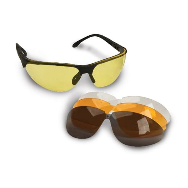 GERBER GLASSES 3 LENSE SET ORANGE, POLARISED, YELLOW GOASG1