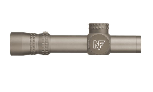 Nightforce NX8 - 1-8x24mm F1 Capped FC-DMx(MOA) Dark Earth