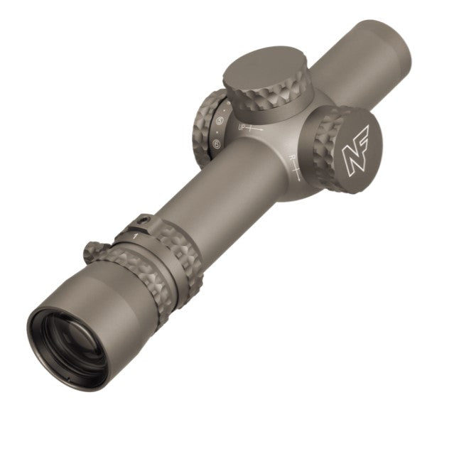 Nightforce NX8 - 1-8x24mm F1 Capped FC-DMx(MOA) Dark Earth
