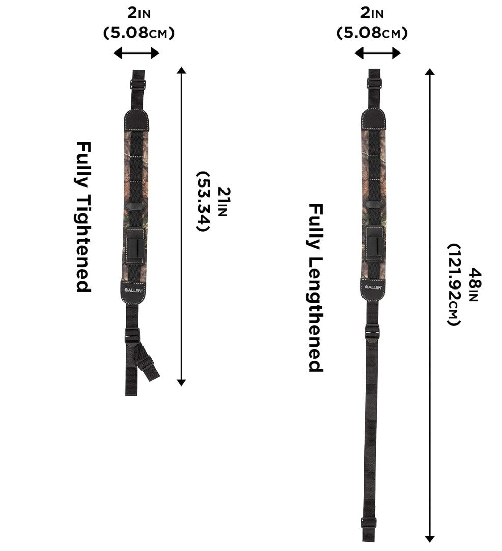 ALLEN YUKON RIFLE SLING CAMO + SWIVELS