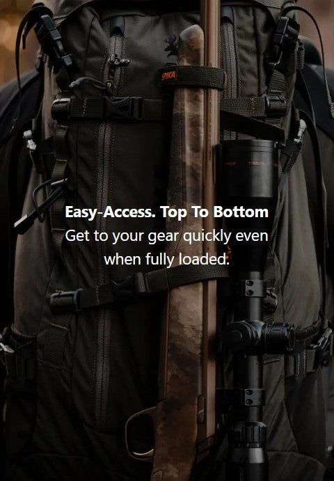 Spika Drover II Hauler Pack Only 40L -Olive Summit