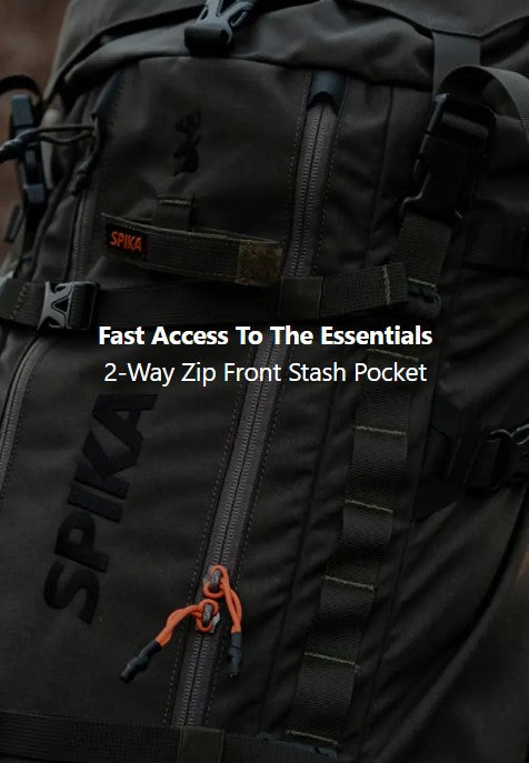 SPIKA Drover II Hauler Pack + Frame 80L