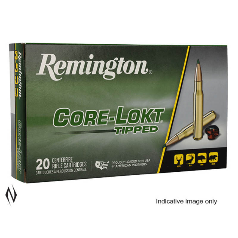 REMINGTON 308 WIN 180GR CORE LOKT TIPPED 20PK