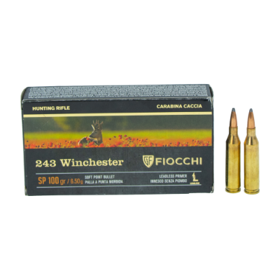 FIOCCHI 243 WIN 100GR SP 20PK