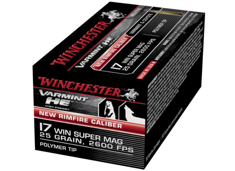 Winchester Varmint HE 17WSM 25gr 50pk