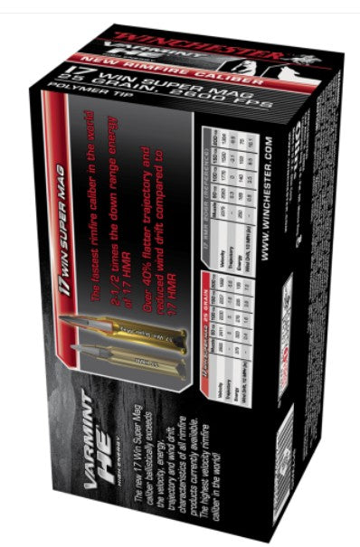 Winchester Varmint HE 17WSM 25gr 50pk