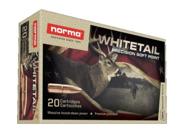 Norma 223 Rem 55gr Whitetail SP 20 Pack