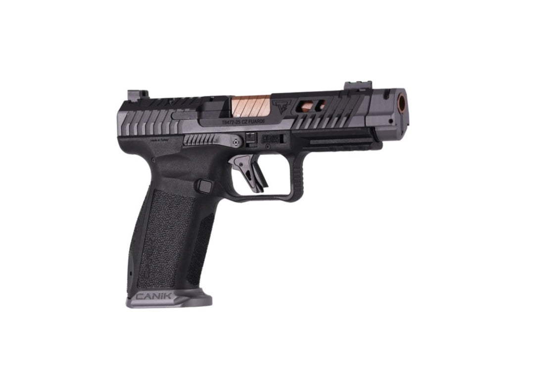Canik TTI Combat 9mm Pistol - Smoke 10 RND With 3x Magazines
