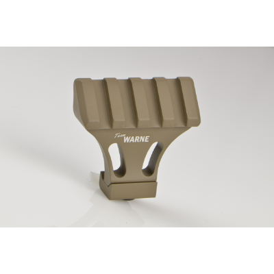 WARNE PICATINNY SIDE MOUNT ADAPTER 45 DEGREE DARK EARTH