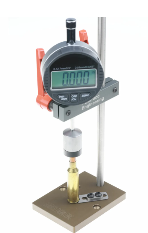DERRACO Up-Right comparator dial stand - Up-Right stand WITHOUT Dial Indicator(includes reg bushing adapter)