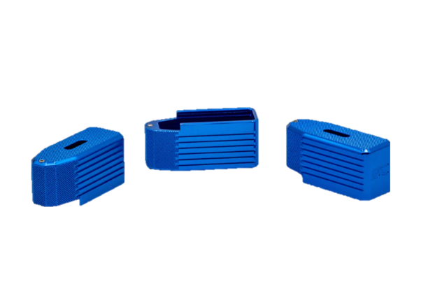 BOSS COMPONENTS .223 +5 BASEPAD BLUE ALUMINIUM