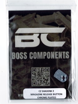 BOSS COMPONENTS CZ SHADOW 2 ALUMINIUM MAGAZINE RELEASE BUTTON CHROME