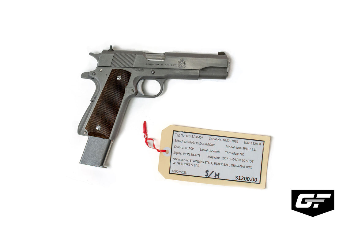 S/H - Springfield Armory  - Mil Spec 1911 - 45 ACP