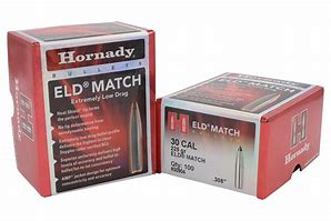 Hornady 30 Cal .308 225gr ELD Match 100pk