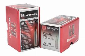 Hornady 22 Cal .224 80gr ELD Match 100pk