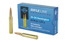 PPU 25-06 Rem 90gr HP 20pk