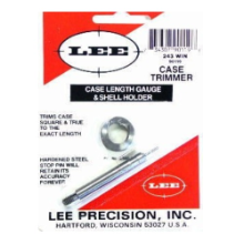 Lee Precision Gauge + Shell Holder 243 Win